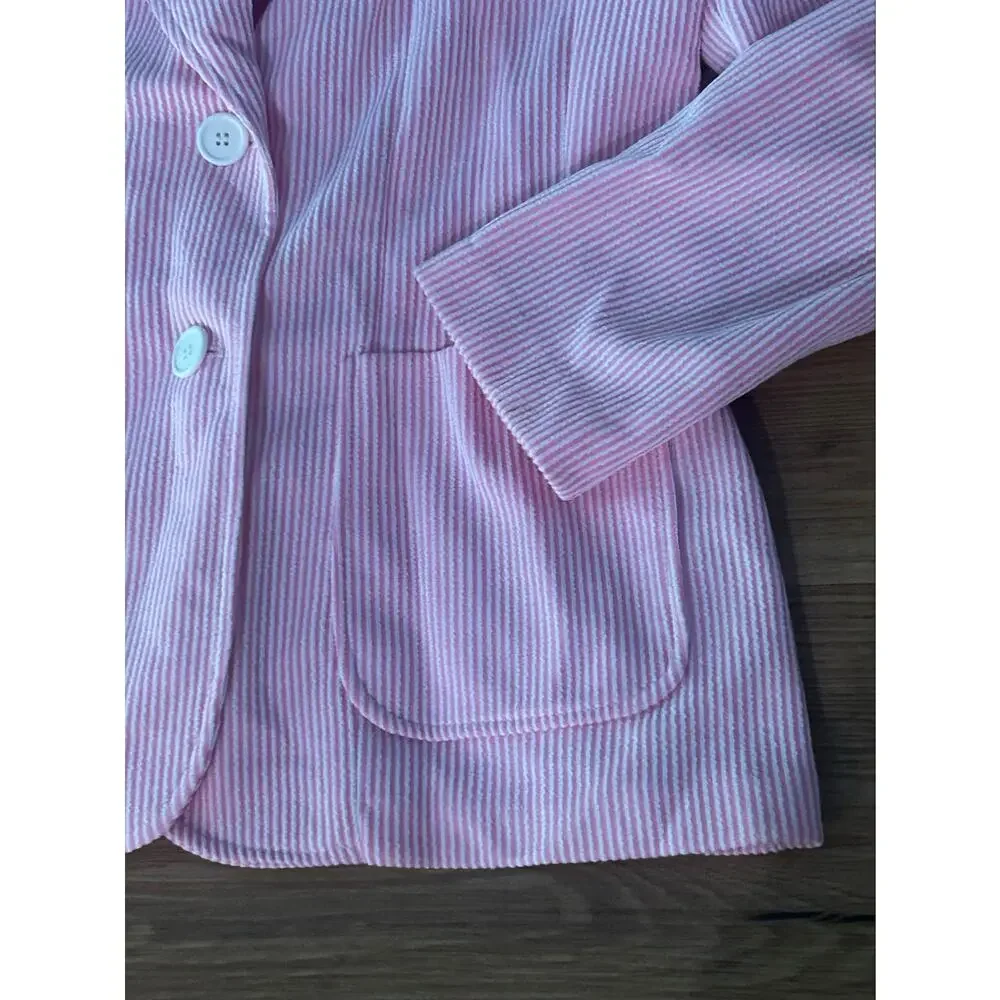 Vintage pink pinstripe